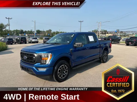 Blue 2023 Ford F-150 XLT for sale in Cedar Rapids, IA