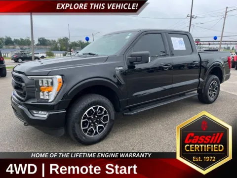 Black 2023 Ford F-150 XLT for sale in Cedar Rapids, IA