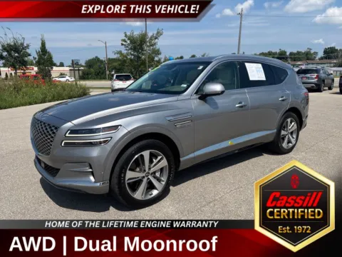 Silver 2023 Genesis GV80 3.5T Advanced + for sale in Cedar Rapids, IA