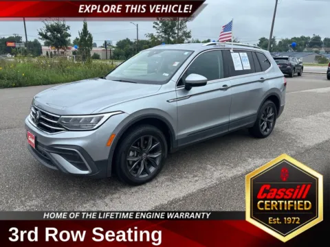 Silver 2023 Volkswagen Tiguan 2.0T SE for sale in Cedar Rapids, IA