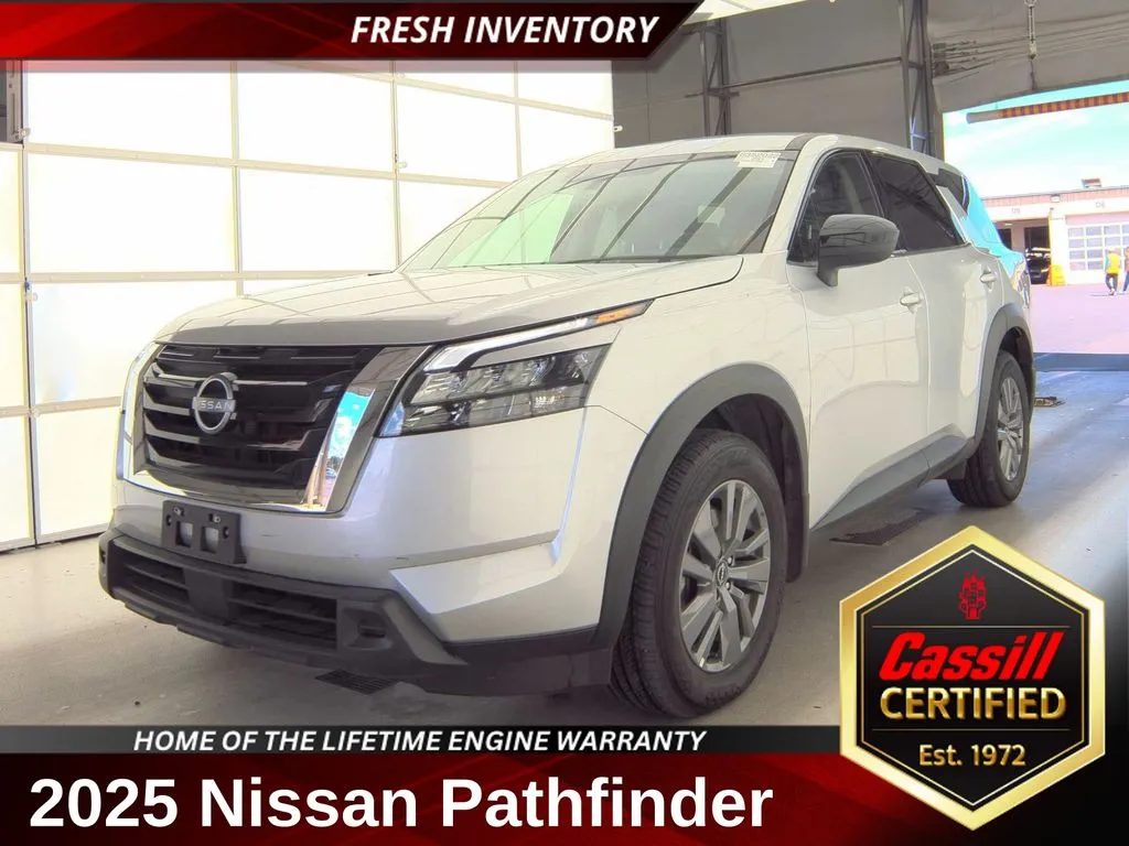 Silver 2025 Nissan Pathfinder S for sale in Cedar Rapids, IA