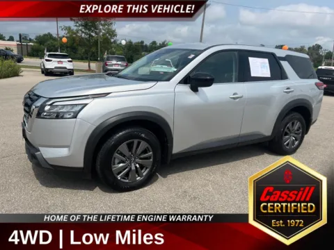 Silver 2025 Nissan Pathfinder S for sale in Cedar Rapids, IA