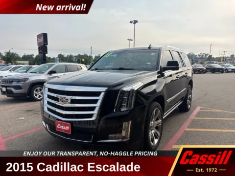 Black 2015 Cadillac Escalade Premium for sale in Cedar Rapids, IA
