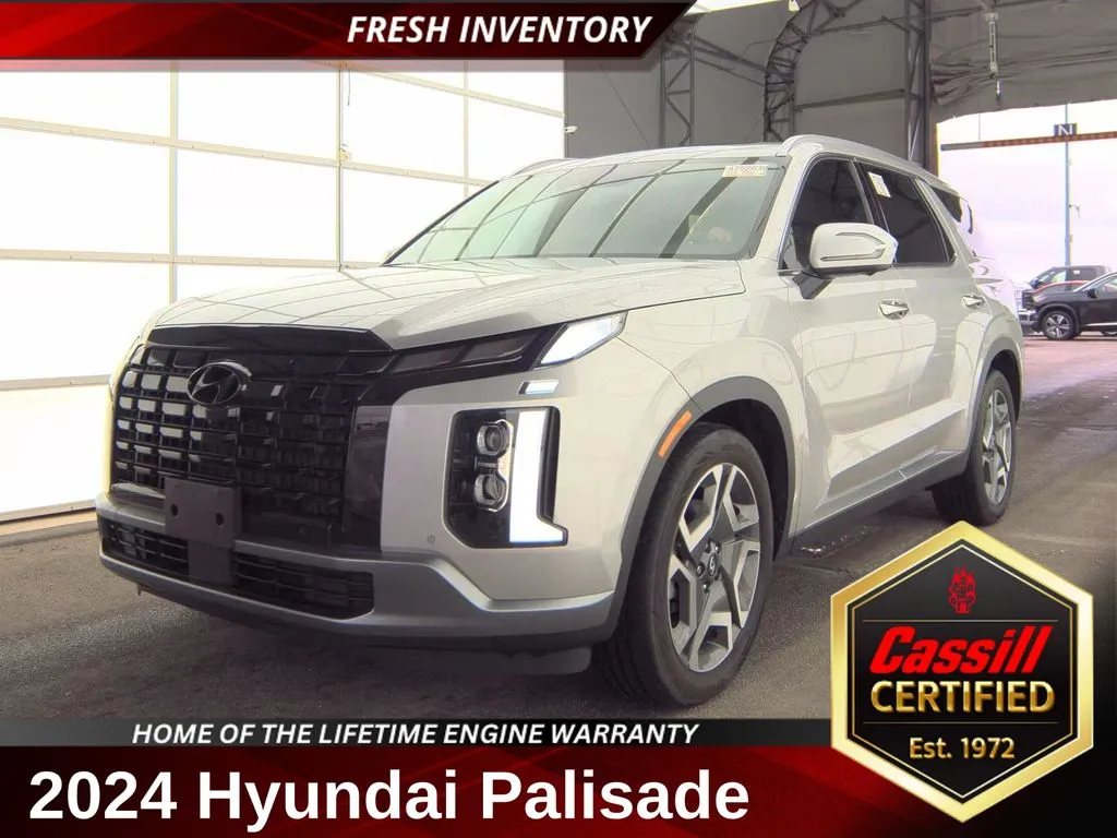 Silver 2024 Hyundai Palisade Limited for sale in Cedar Rapids, IA
