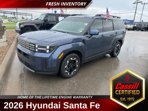 Blue 2026 Hyundai Santa Fe SEL for sale in Cedar Rapids, IA