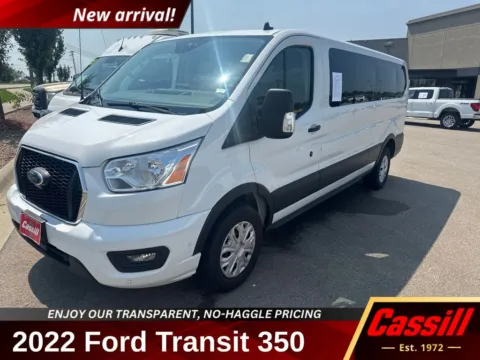 White 2022 Ford Transit-350 XL for sale in Cedar Rapids, IA