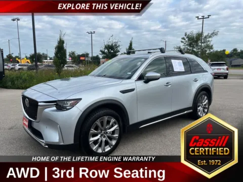 Silver 2024 Mazda CX-90 3.3 Turbo Premium Plus for sale in Cedar Rapids, IA