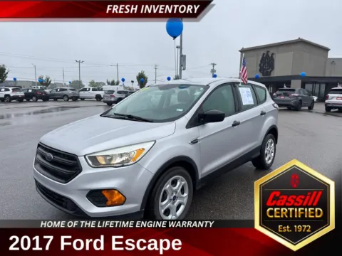 Silver 2017 Ford Escape S for sale in Cedar Rapids, IA