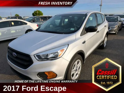 Silver 2017 Ford Escape S for sale in Cedar Rapids, IA