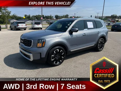 Silver 2024 Kia Telluride SX for sale in Cedar Rapids, IA