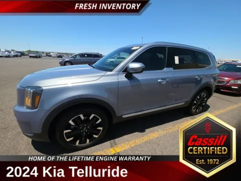 Silver 2024 Kia Telluride SX for sale in Cedar Rapids, IA