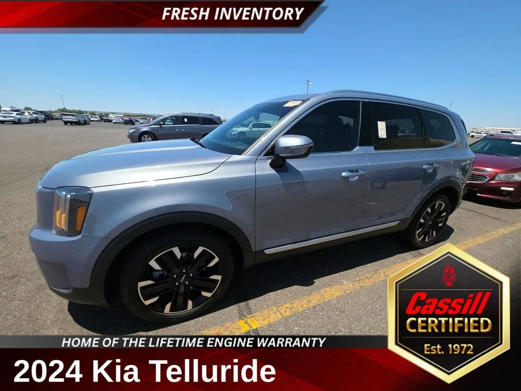 Silver 2024 Kia Telluride SX for sale in Cedar Rapids, IA