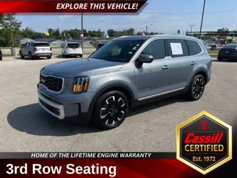 Silver 2024 Kia Telluride SX for sale in Cedar Rapids, IA