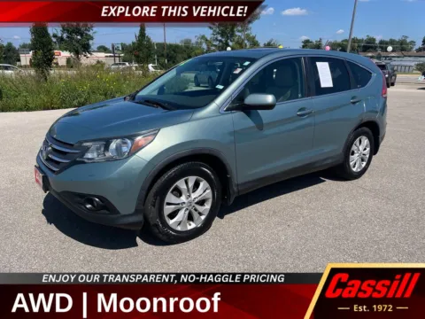 Green 2012 Honda CR-V EX for sale in Cedar Rapids, IA