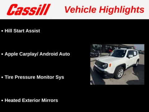 Another view of 2018 Jeep Renegade Latitude for sale in Cedar Rapids, IA at Cassill Motors
