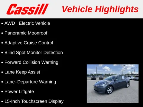 Another view of 2023 Tesla Model Y Long Range for sale in Cedar Rapids, IA at Cassill Motors