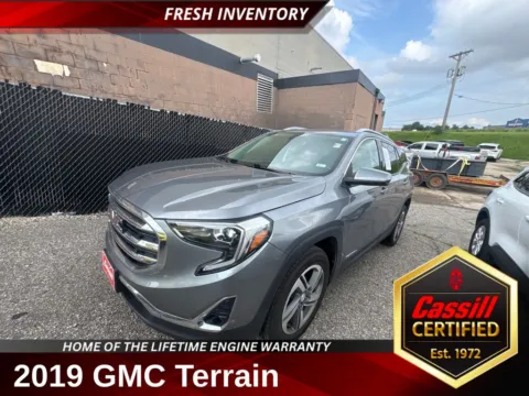 Silver 2019 GMC Terrain SLT for sale in Cedar Rapids, IA
