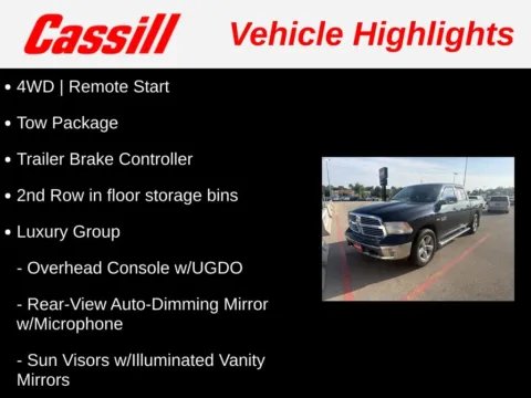 Another view of 2013 Ram 1500 SLT for sale in Cedar Rapids, IA at Cassill Motors