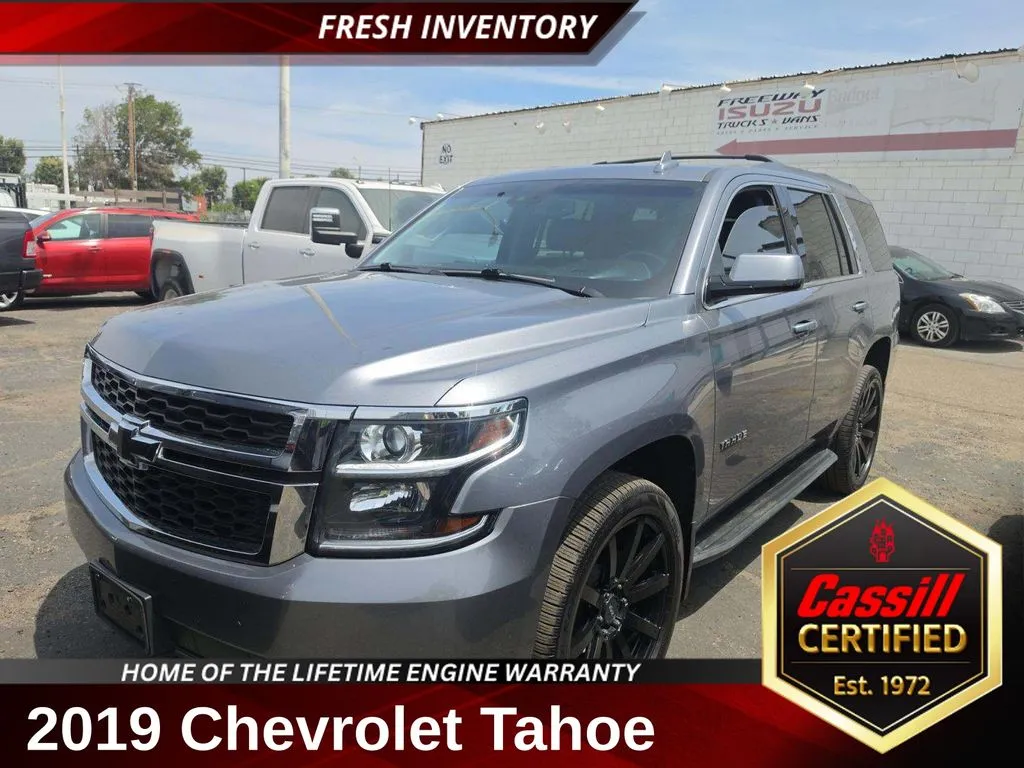 Gray 2019 Chevrolet Tahoe LT for sale in Cedar Rapids, IA