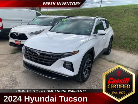 White 2024 Hyundai Tucson Hybrid Limited for sale in Cedar Rapids, IA