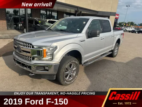 Silver 2019 Ford F-150 XLT for sale in Cedar Rapids, IA