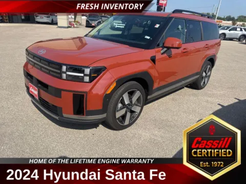 Orange 2024 Hyundai Santa Fe Limited for sale in Cedar Rapids, IA