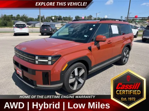Orange 2024 Hyundai Santa Fe Limited for sale in Cedar Rapids, IA