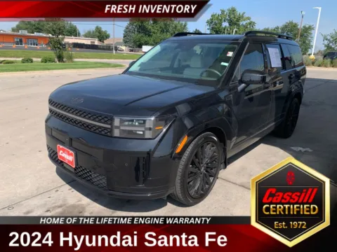 Black 2024 Hyundai Santa Fe Calligraphy for sale in Cedar Rapids, IA