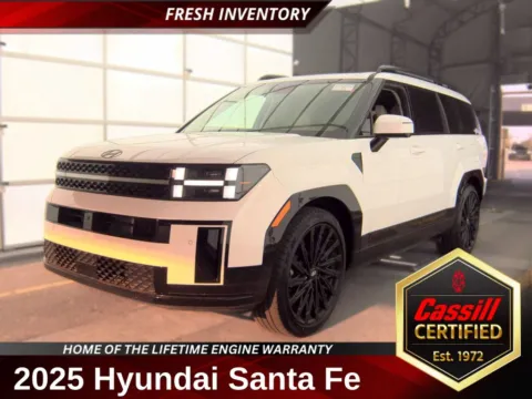 White 2025 Hyundai Santa Fe Calligraphy for sale in Cedar Rapids, IA
