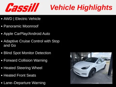 Another view of 2022 Tesla Model Y Performance for sale in Cedar Rapids, IA at Cassill Motors