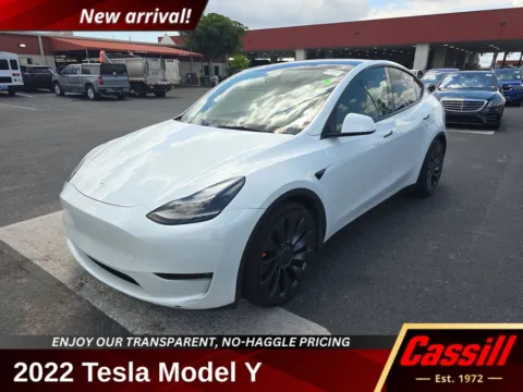 White 2022 Tesla Model Y Performance for sale in Cedar Rapids, IA