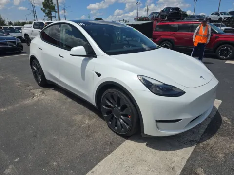 Another view of 2022 Tesla Model Y Performance for sale in Cedar Rapids, IA at Cassill Motors