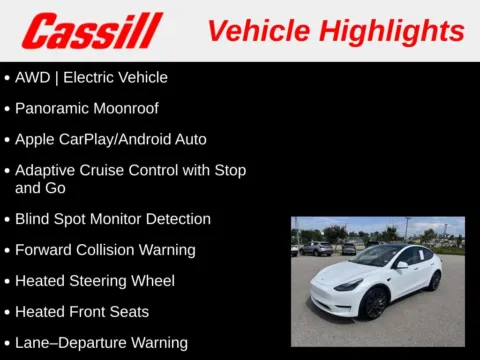 Another view of 2022 Tesla Model Y Performance for sale in Cedar Rapids, IA at Cassill Motors