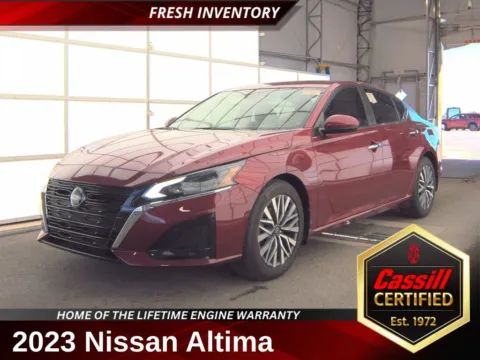 Red 2023 Nissan Altima 2.5 SV for sale in Cedar Rapids, IA
