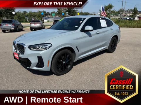 Gray 2022 BMW X4 xDrive30i for sale in Cedar Rapids, IA