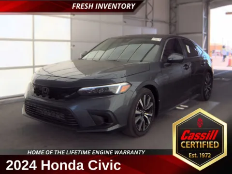 Black 2024 Honda Civic EX for sale in Cedar Rapids, IA
