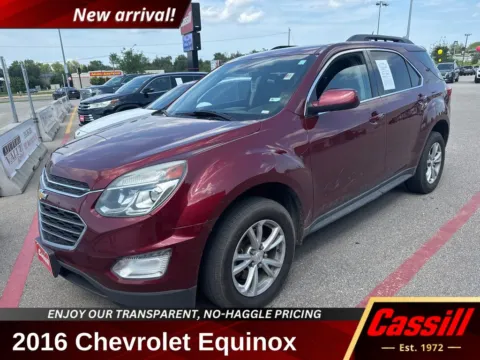 Red 2016 Chevrolet Equinox LT for sale in Cedar Rapids, IA