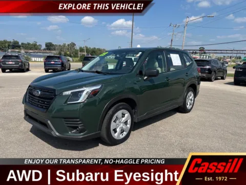 Green 2023 Subaru Forester for sale in Cedar Rapids, IA