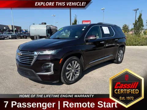 Black 2023 Chevrolet Traverse Premier for sale in Cedar Rapids, IA