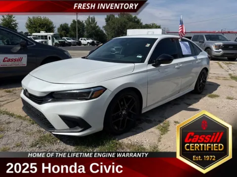 White 2025 Honda Civic Sport for sale in Cedar Rapids, IA