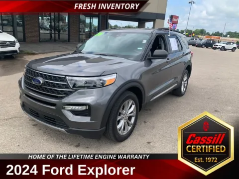 Gray 2024 Ford Explorer XLT for sale in Cedar Rapids, IA