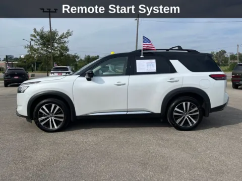 Photos of 2025 Nissan Pathfinder Platinum for sale in Cedar Rapids, IA at Cassill Motors