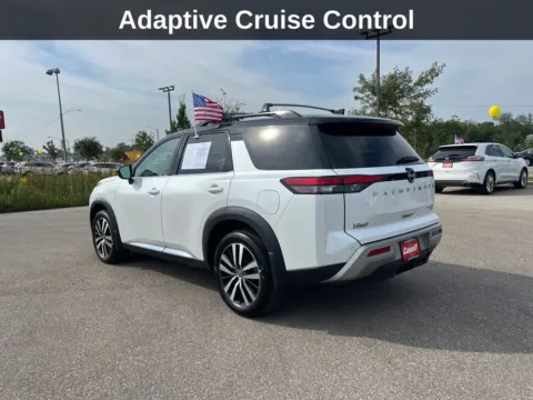 Another view of 2025 Nissan Pathfinder Platinum for sale in Cedar Rapids, IA at Cassill Motors