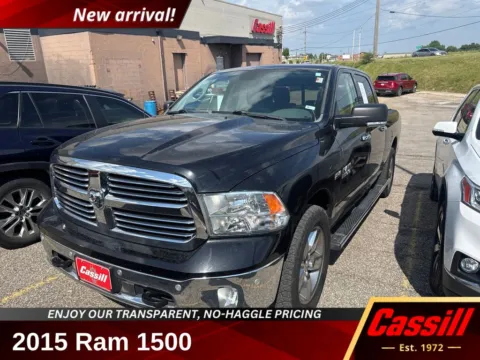 Black 2015 Ram 1500 Big Horn for sale in Cedar Rapids, IA