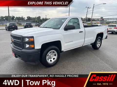 White 2015 Chevrolet Silverado 1500 WT for sale in Cedar Rapids, IA