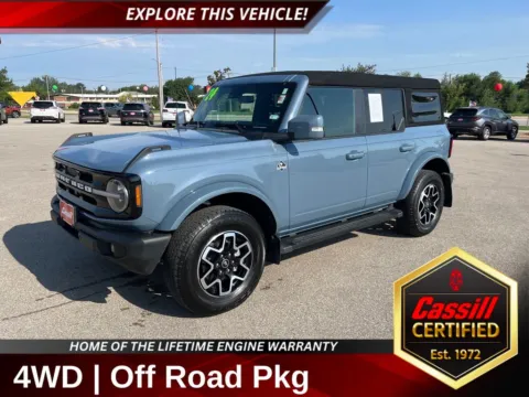 Gray 2024 Ford Bronco Outer Banks for sale in Cedar Rapids, IA