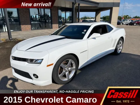 White 2015 Chevrolet Camaro 1LT for sale in Cedar Rapids, IA