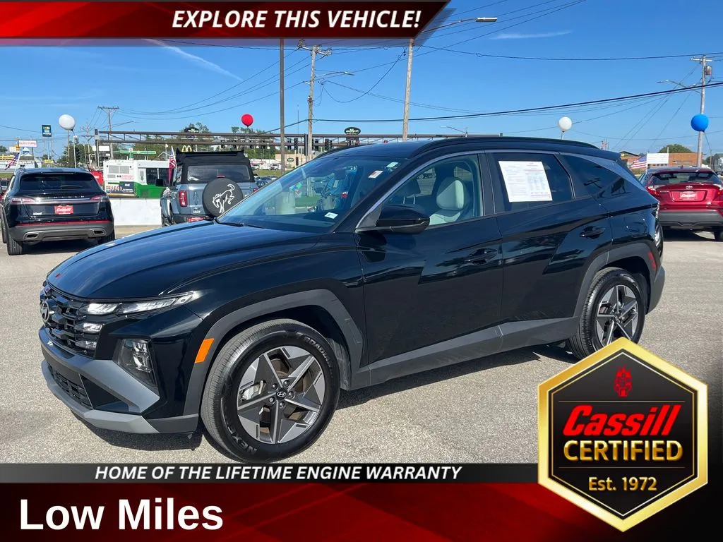Black 2025 Hyundai Tucson SEL for sale in Cedar Rapids, IA