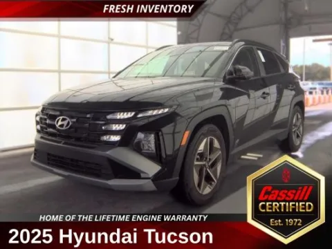 Black 2025 Hyundai Tucson SEL for sale in Cedar Rapids, IA