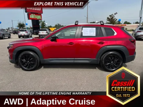 Red 2025 Mazda CX-50 2.5 S Preferred Package for sale in Cedar Rapids, IA